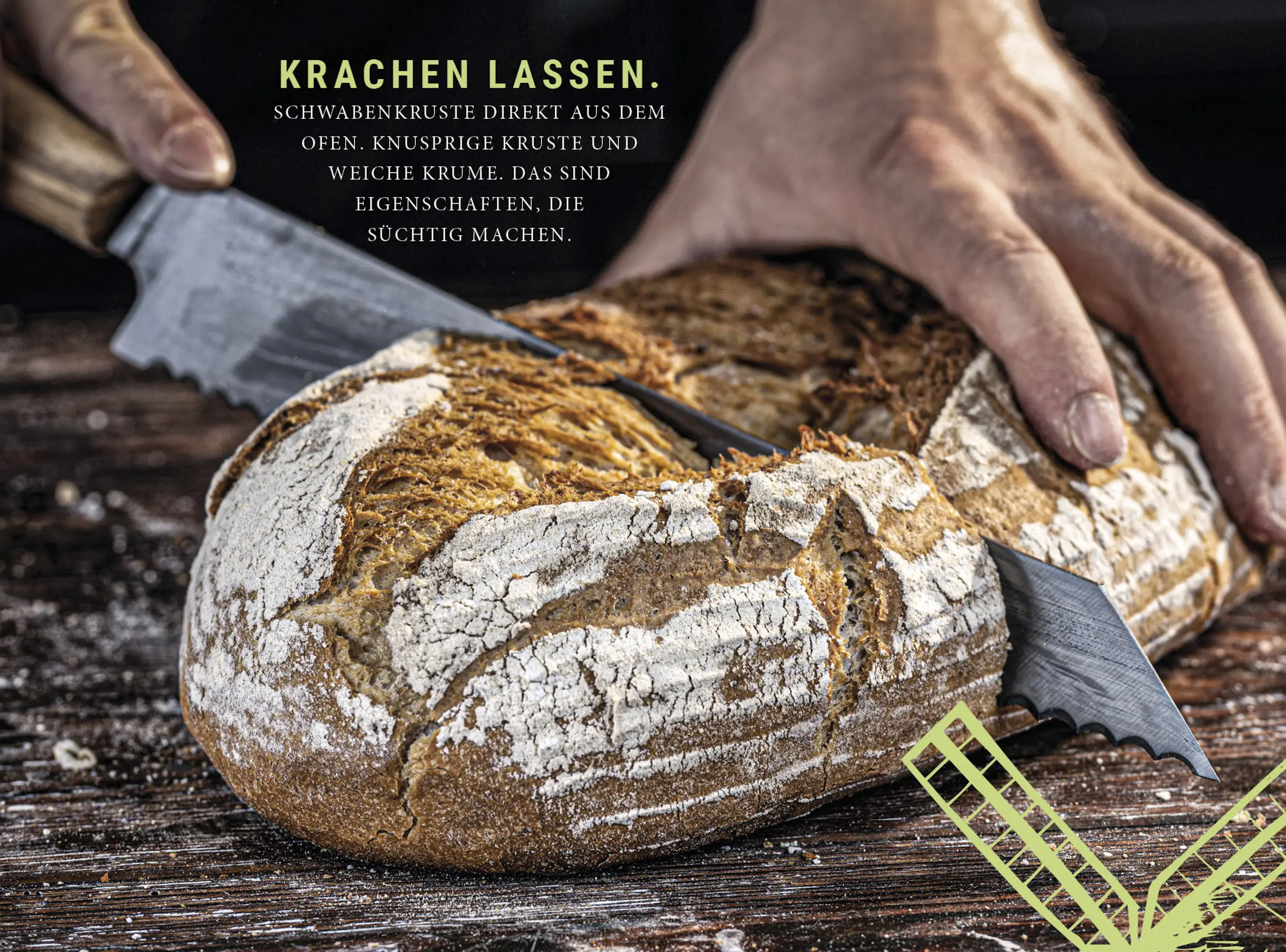 Kalender food-kalender-brot-schnitt